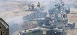 US troops conduct military exercise in Poland in Nov. 2013.
