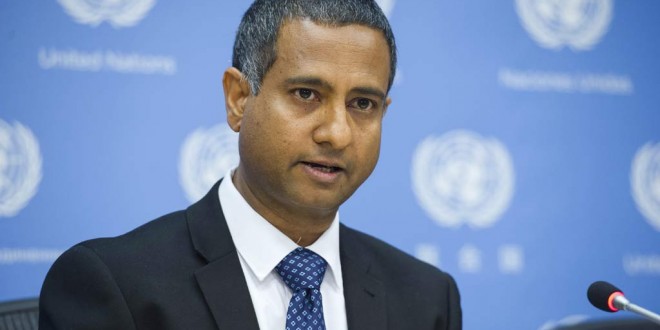 Special Rapporteur on the situation of human rights in Iran Ahmed Shaheed.