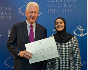 Dr. Dajani has a membership to the Clinton Global Initiative 2010