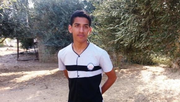 Ahmad Abu Raida was only 16 when Israeli soldiers repeatedly used him as a human shield for five days in Khuza'a, southern Gaza.