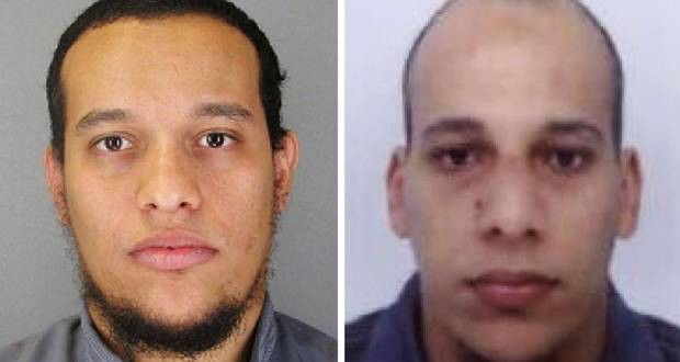 Kouachi brothers, who mass murdered 12 French journalists