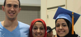 The victims from the left to right : Deah,Yusor, And Razan