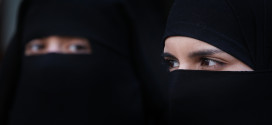 Demonstrators Protest Over The Introduction Of A Ban On Women Covering Their Faces In France